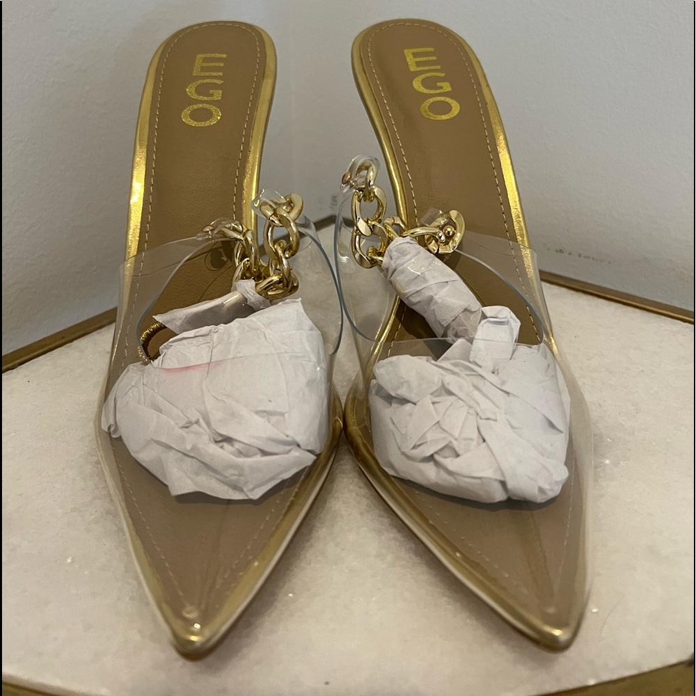 EGO (UK Brand) Martini Gold Pump